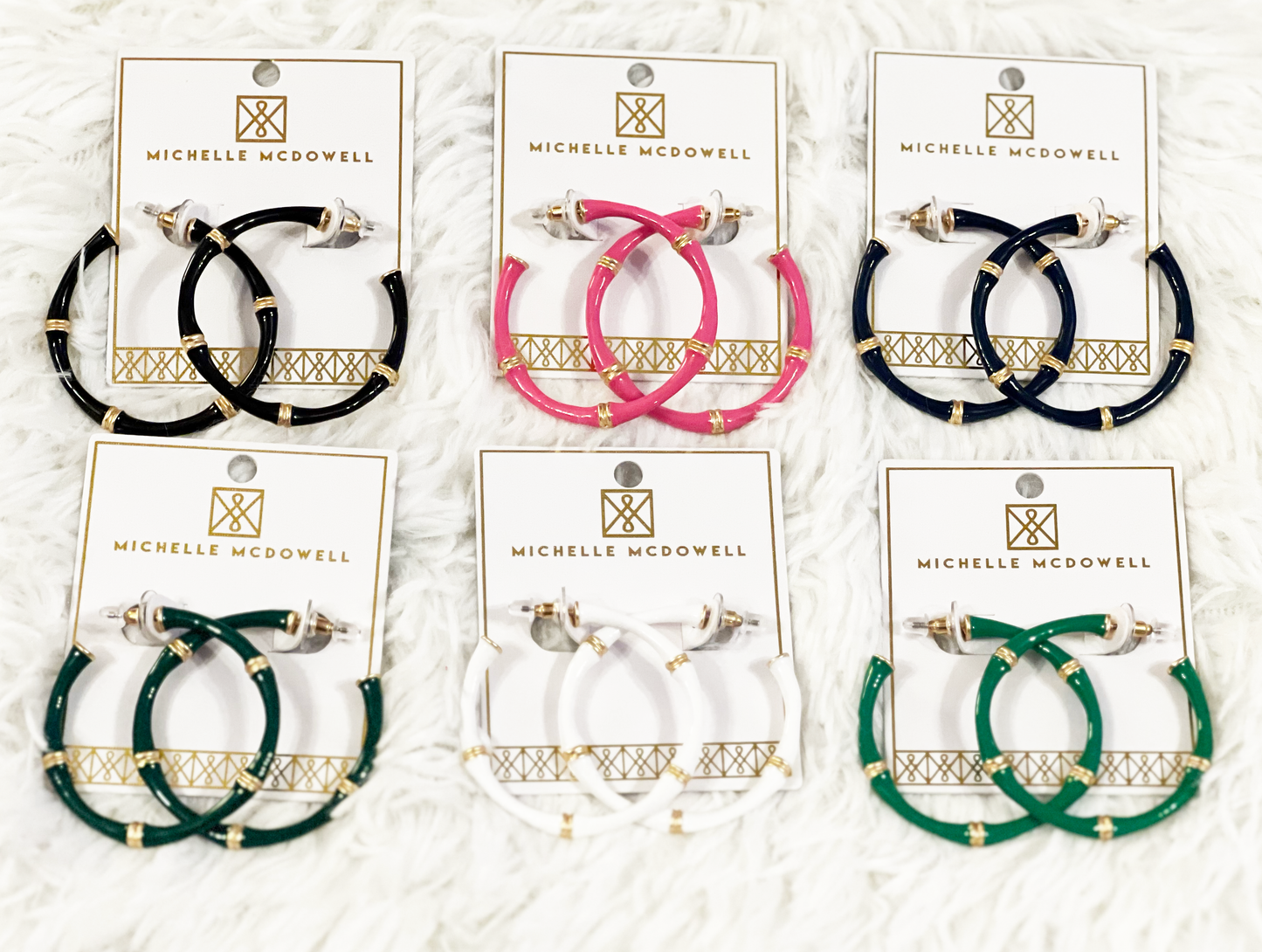 Charleston Open Hoop Earrings